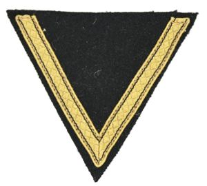 German Waffen-SS Chevron 'Sturmmann'