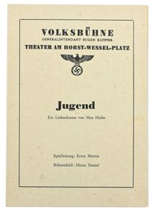 German Third Reich Volksbühne Theather Berlin Booklet