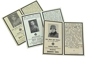 German WH Deathcard Set 'Family Leven'
