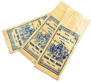 German Third Reich Era Tea Bag Set