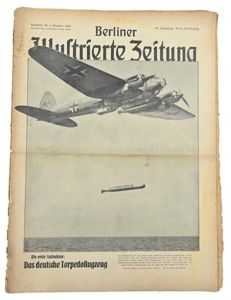 German Berliner Illustrierte Zeitung Newspaper October 1941