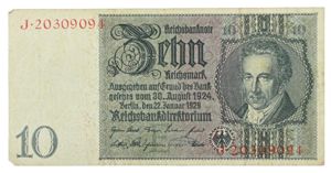 German Third Reich period Banknote