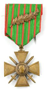 French WW1 Croix de Guerre