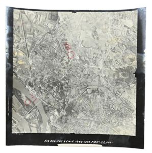 Allied WW2 Aerial Reconnaissance Picture France