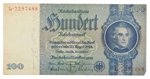 German Third Reich period Banknote
