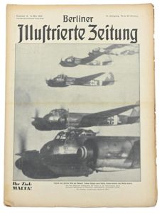 German Berliner Illustrierte Zeitung Newspaper 1942