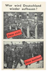 Allied WW2 Droppingsflyer 'Aufbauen?'