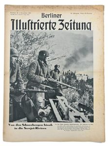 German Berliner Illustrierte Zeitung Newspaper 1941