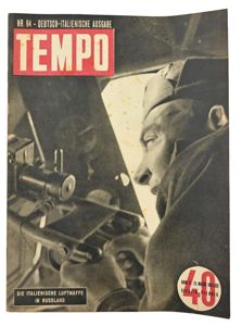 German/Italian Magazine 'Tempo' 1943