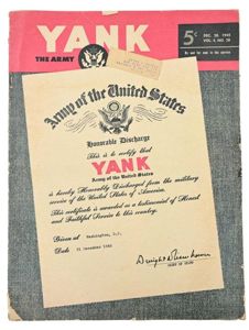 US WW2 Yank Magazine December 28,1945