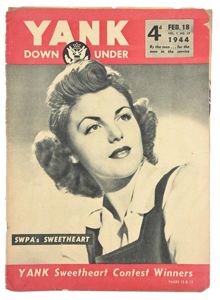 US WW2 Yank Down Under Magazine February 18th 1944