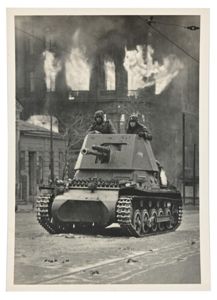 German Waffen-SS Kriegsberichter Postcard 'Unsere Waffen-SS'