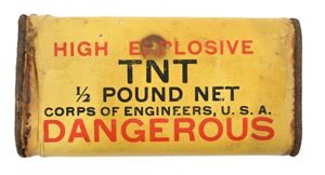 US WW2 Empty TNT Package