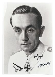 Signature of WH KC-OLC Recipient 'Otto Carius'