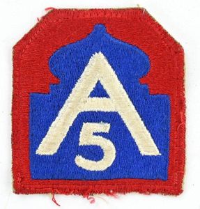 US WW2 5th Army SSI