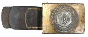 German KM Beltbuckle with Tab 'Gottlieb & Söhne' 1939