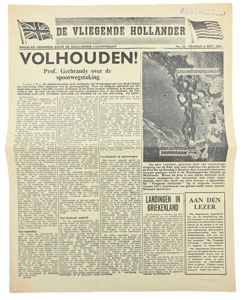 Allied Droppingsflyer 'De Vliegende Hollander' 6 October 1944