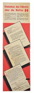 Allied WW2 Droppingsflyer 'Waffen-SS'