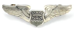 USAF Navigator/Observer Wings Sterling