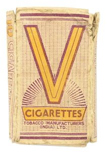 Indian WW2 Victory 'V' Cigarettes Pack