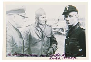 Signature of Waffen-SS Member 'Karl Brommann'