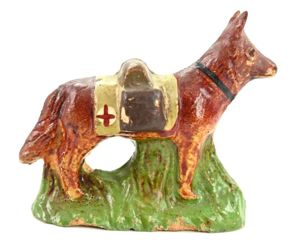 German Toy Figure Medic Dog