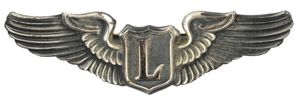 USAAF Sterling Silver Liaison Pilot Wing