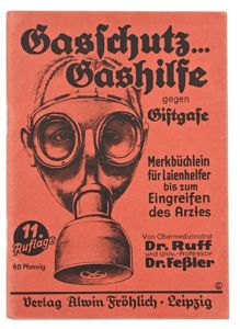 German Third Reich Manual against Poison Gas