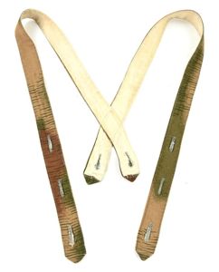 German WH/LW Water & tan Parka Suspenders