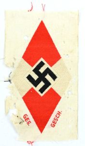 German HJ/BDM Sleeve Diamond