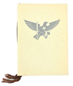 German Hitler Youth Sports Certificate