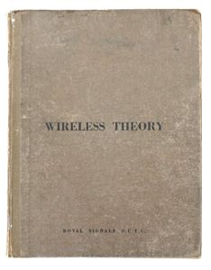 British WW2 Royal SIgnals Book 'Wireless Theory'
