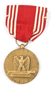 US WW2 Good Conduct Medal