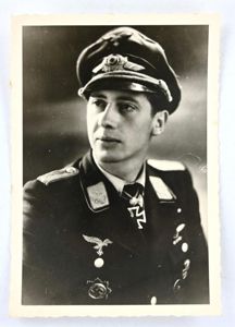 German LW Portrait Picture Oakleaves Recipient