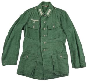 German WH M43 HBT Combat Tunic