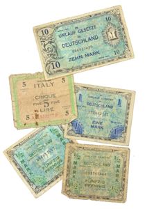Allied WW2 Military Occupation Currency