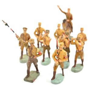 German Elastolin Toy Figures SA Music Band