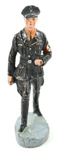 German Elastolin Toy Figure 'Allgemeine-SS Member'