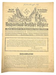 German Newspaper 'Reichsverband Deutsche Offiziere'