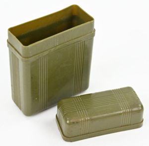 US WW2 Army Cigaret Package Holder