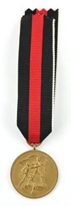 German 1 October 1938 medal