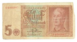German Third Reich period Banknote