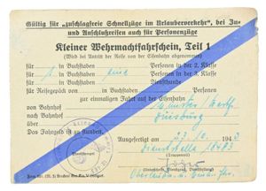 German WH Driverslicense Papers Part 1 & 2