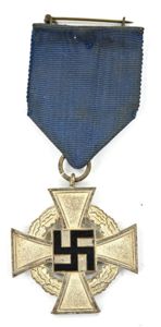 German 25 Years Faithfull Service Medal
