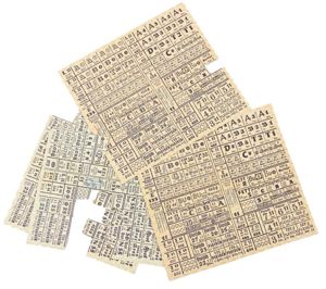 German Third Reich Food Vouchers