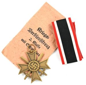 German War Merit Cross 2nd Class with Swords in Pouch