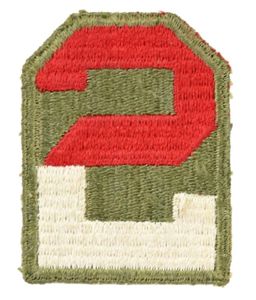 US WW2 2nd Army Patch