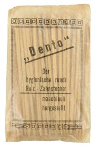 German Third Reich Era Package of Tooth Sticks