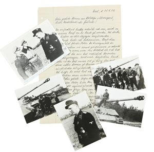 Signature of Waffen-SS Member 'Karl Brommann'