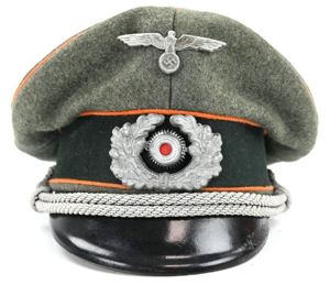 German WH Officer Visor Cap 'Feldgendarmerie'